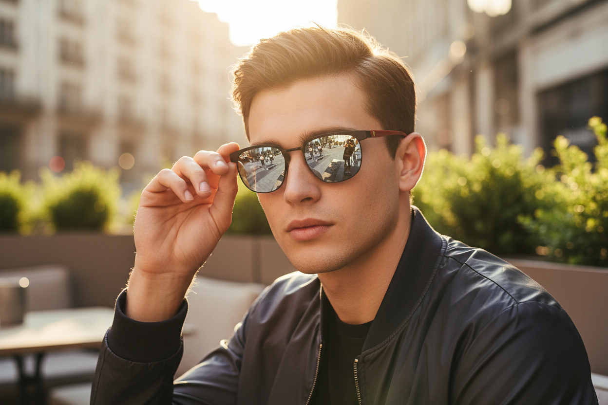 Front view Ray-Ban RB3698M (F04130)