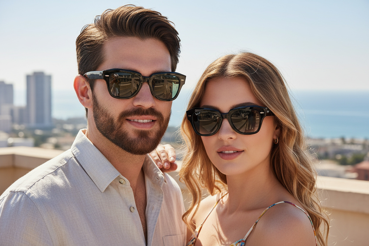 Front view Ray-Ban STATE STREET (RB2186 - 901/71)
