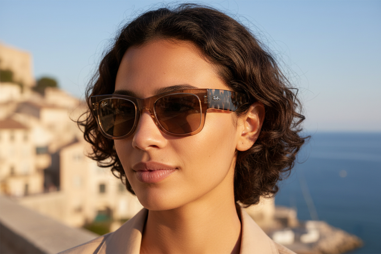 Front view Ray-Ban MEGA WAYFARER (RB0840S - 663693)