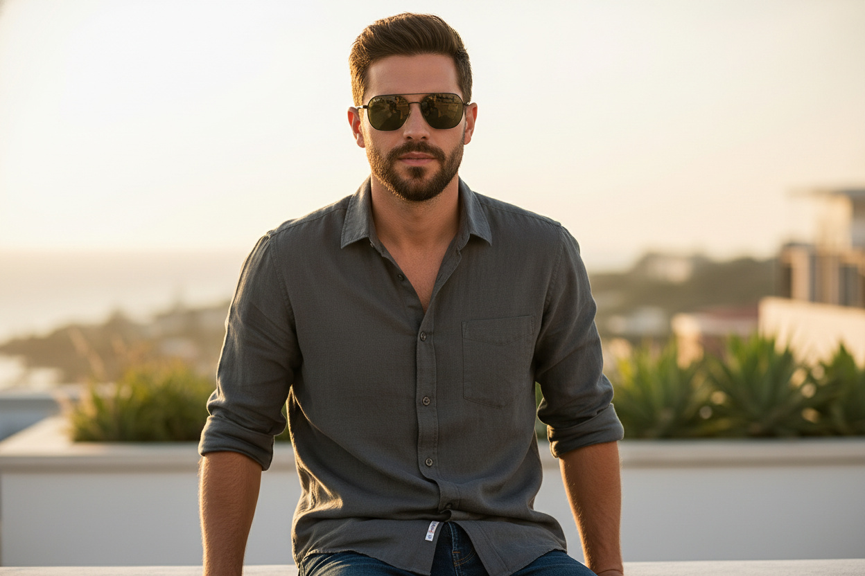 Front view Ray-Ban JIM (RB3694 - 002/71)
