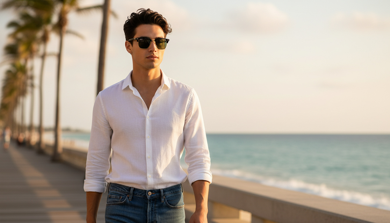 Front view Ray-Ban NEW CLUBMASTER (RB4416 - 601/31)