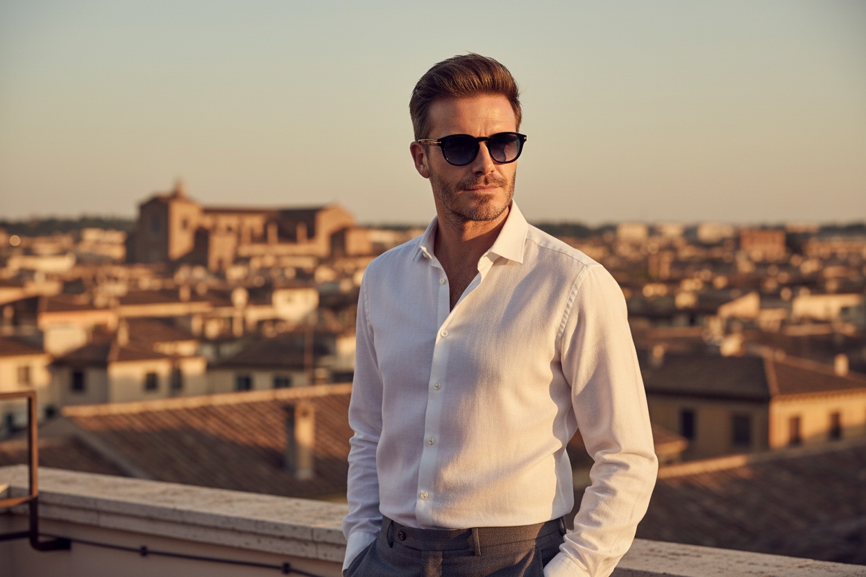 Front view David Beckham DB 1007/S (807/F9)