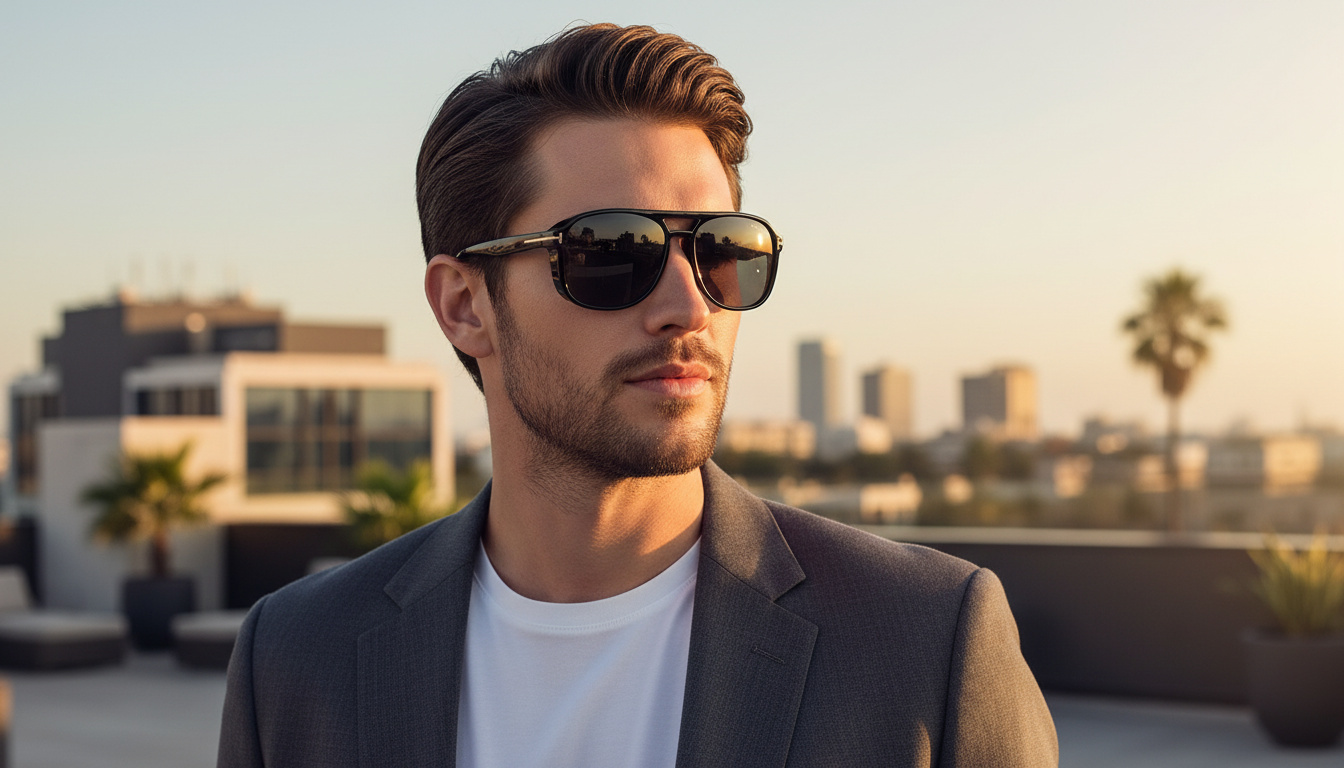 Front view Tom Ford ROSCO (FT1022 - 01A)