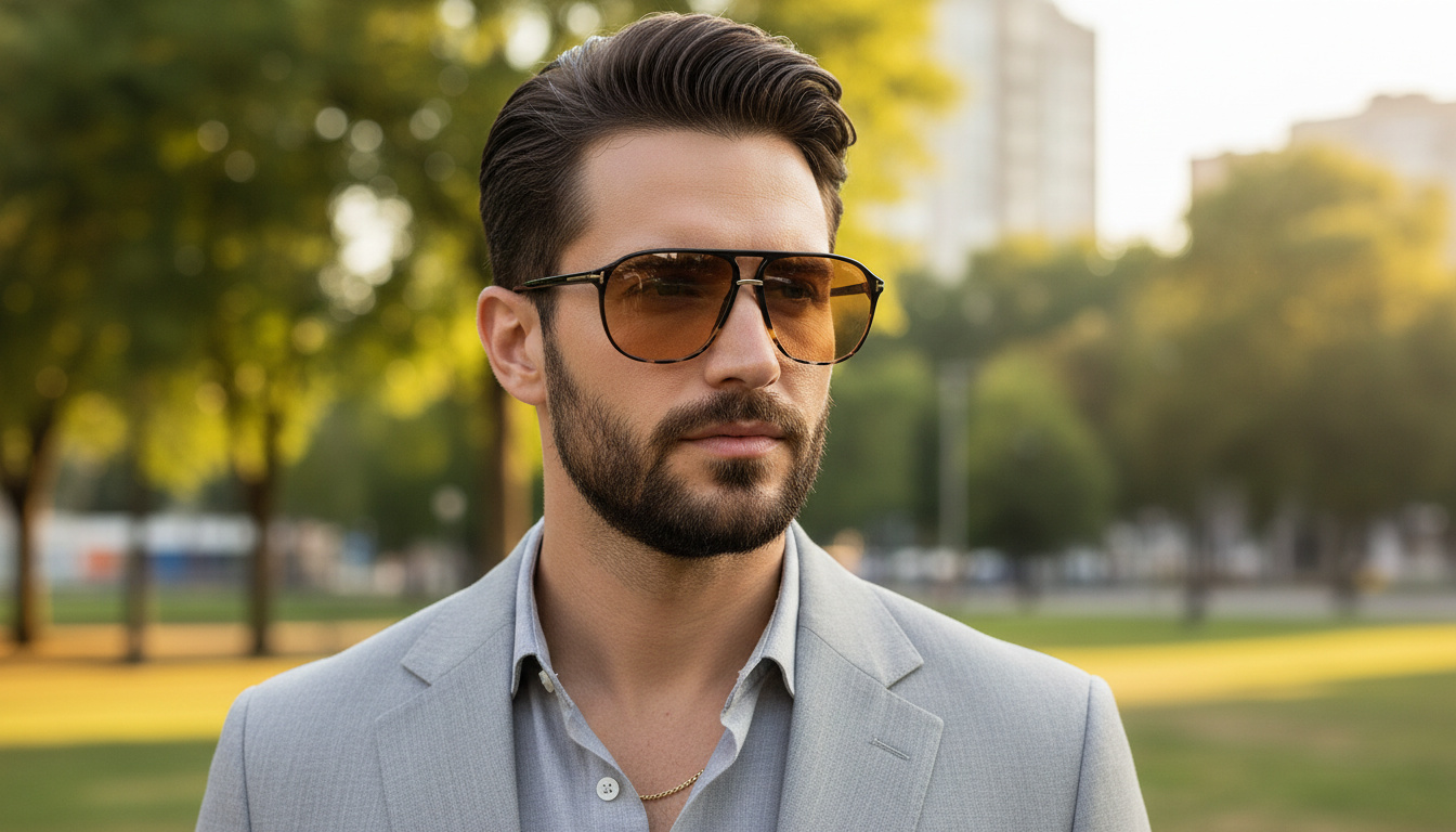 Front view Tom Ford BRUCE (FT1026 - 05E)