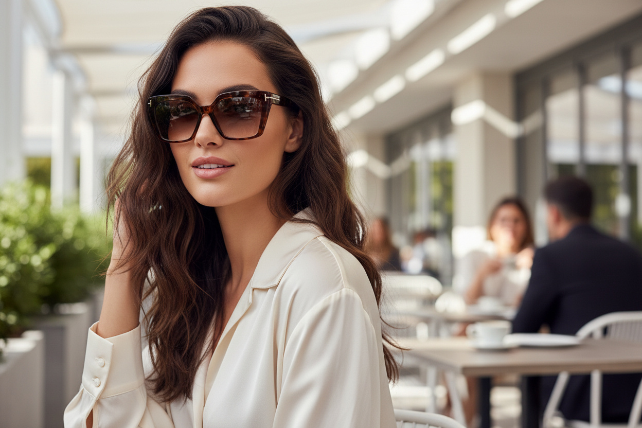 Front view Tom Ford WINONA (FT1030 - 52F)