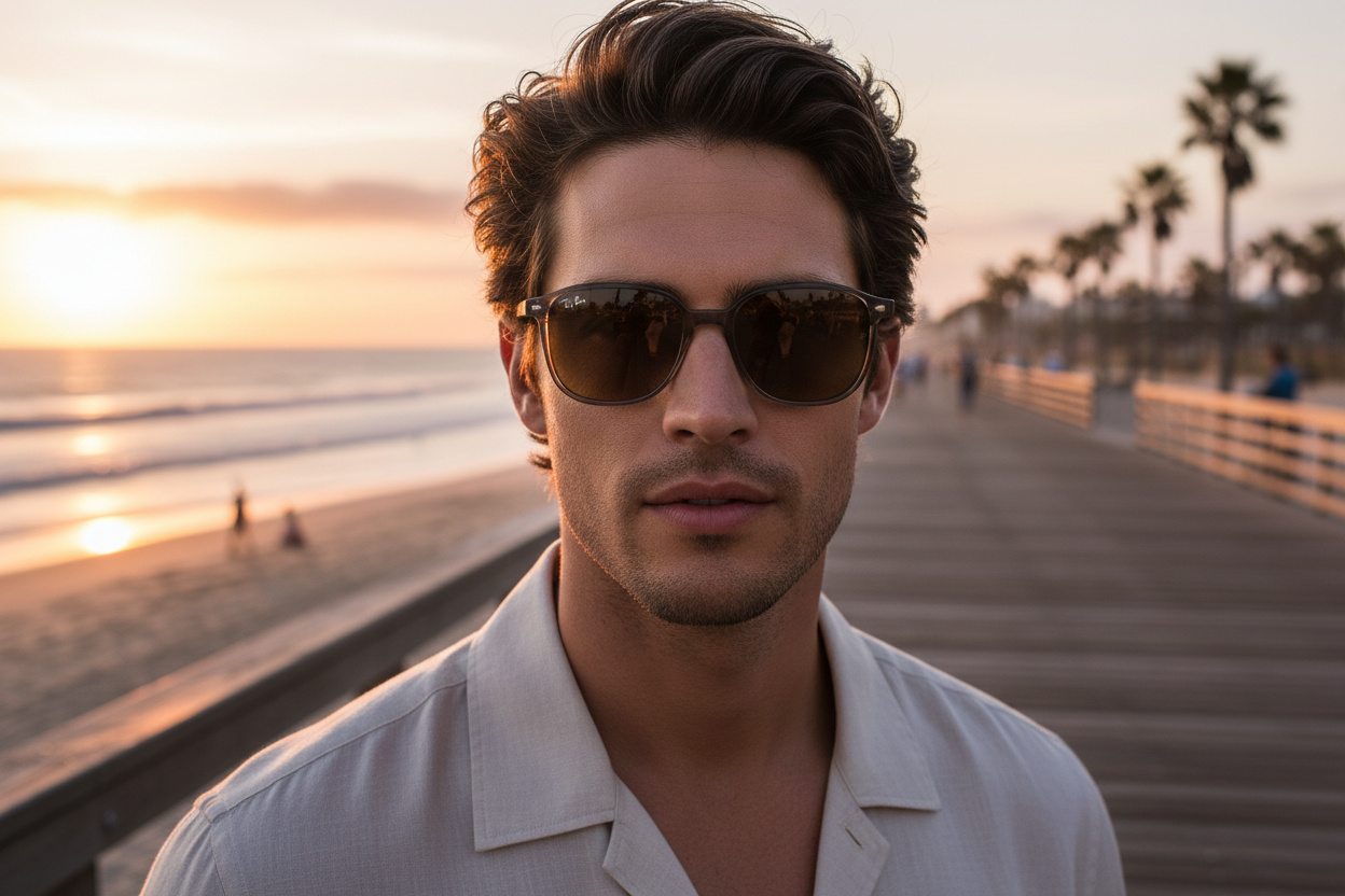 Front view Ray-Ban LEONARD (RB2193 - 138085)
