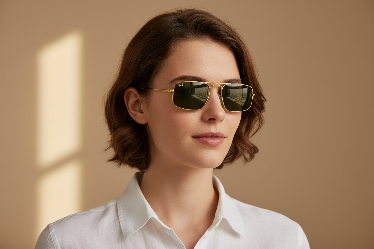 Front view Ray-Ban JULIE (RB3957 - 919631)