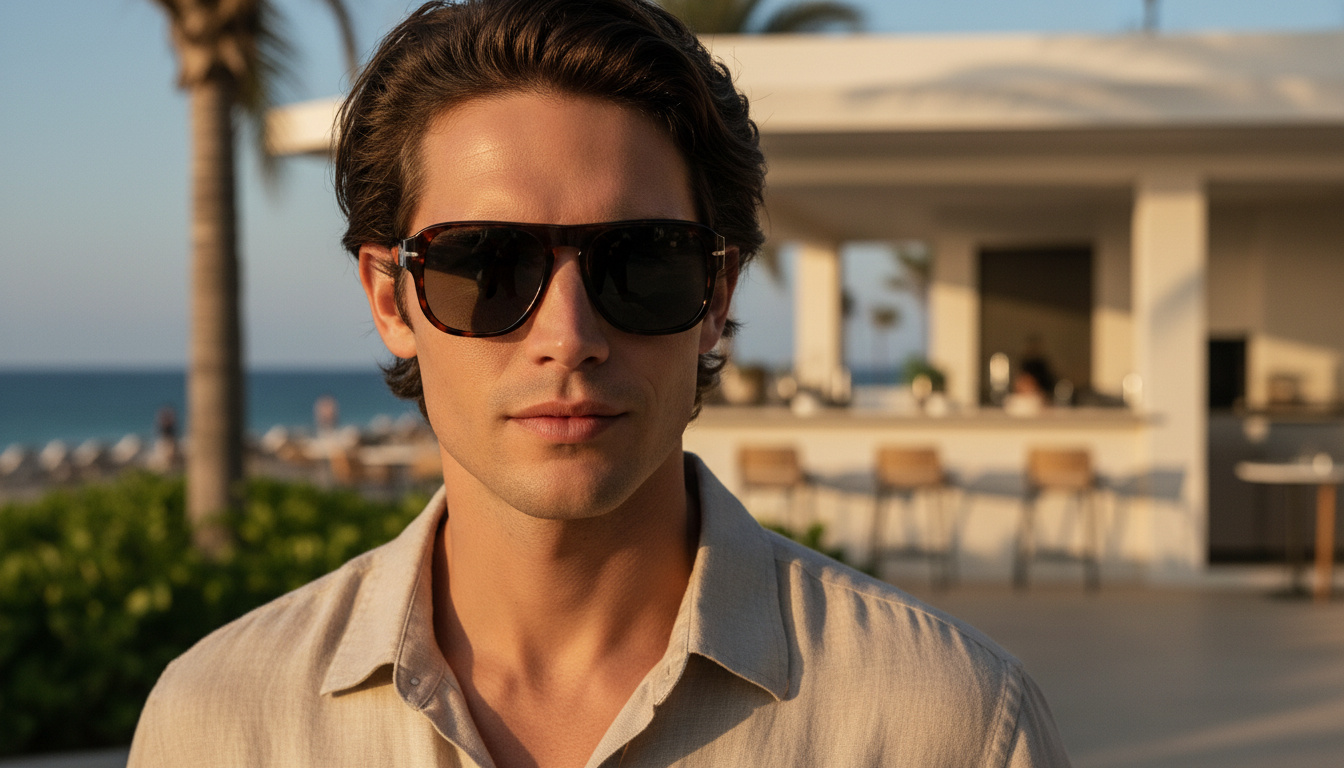Front view Persol JEAN (PO3310S - 24/B1)
