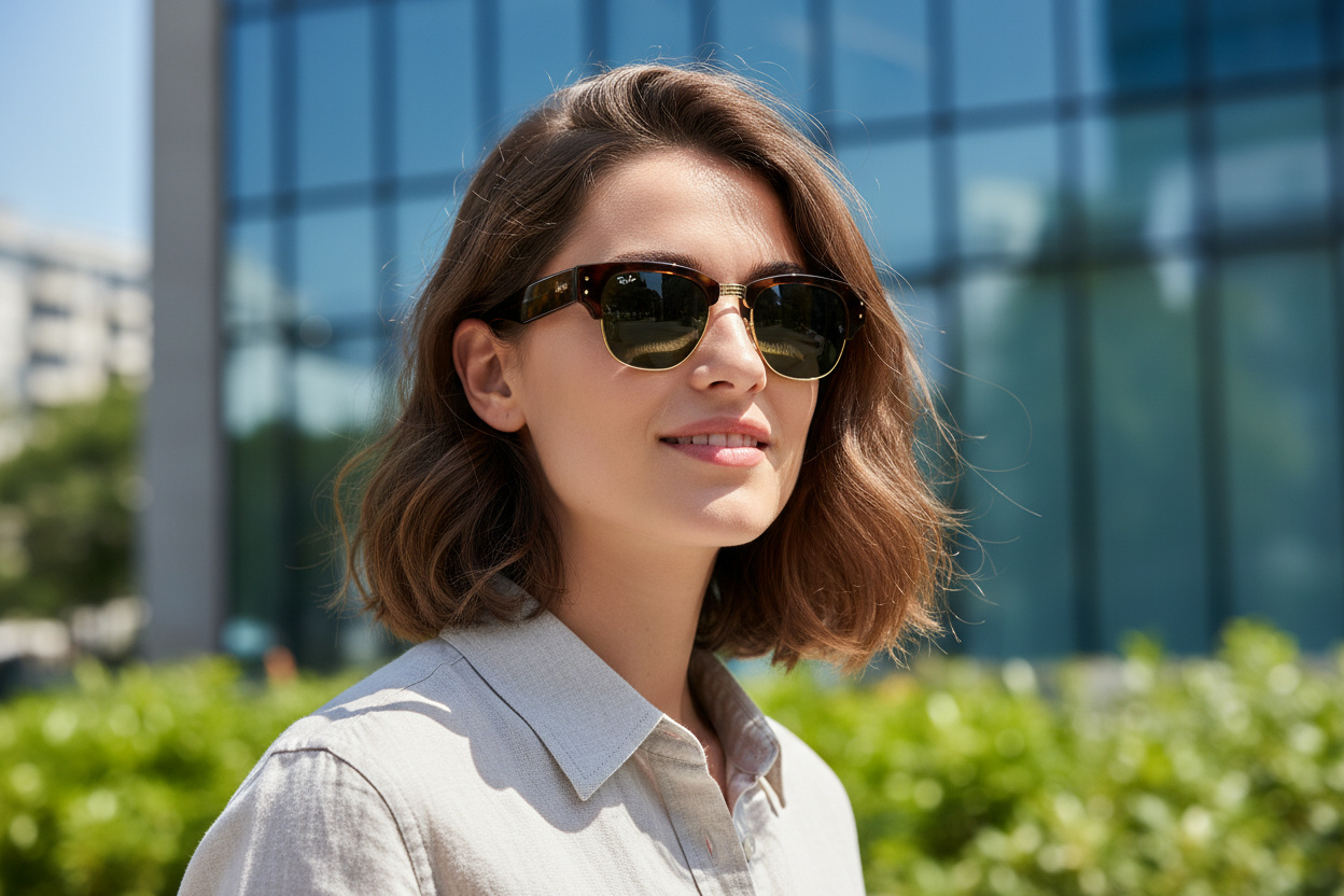 Front view Ray-Ban MEGA CLUBMASTER (RB0316S - 990/31)