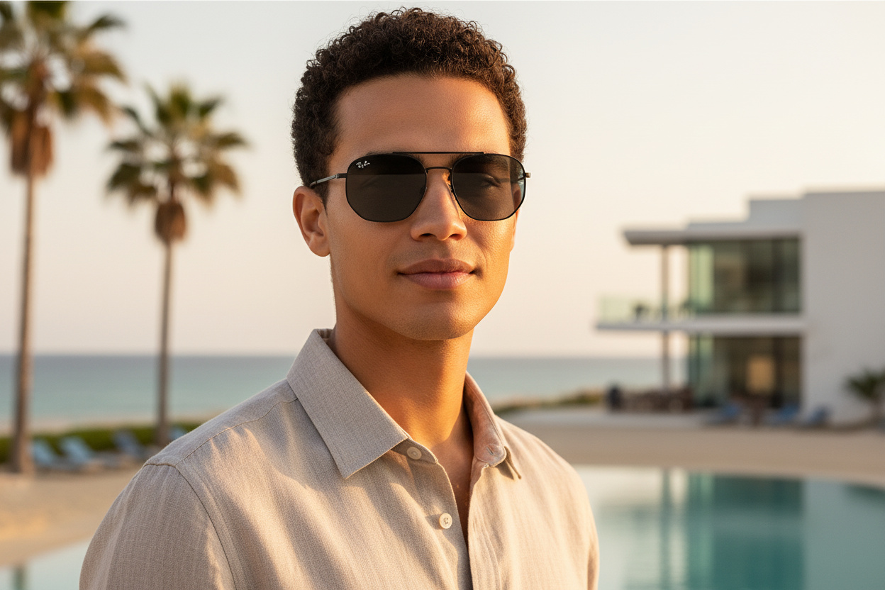 Front view Ray-Ban RB3707 (9257R5)