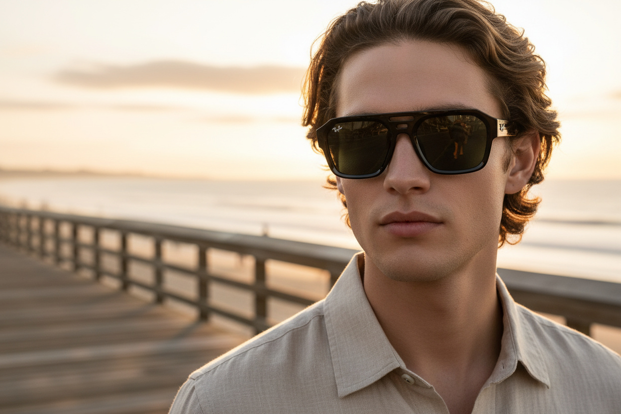 Front view Ray-Ban CORRIGAN (RB4397 - 667771)