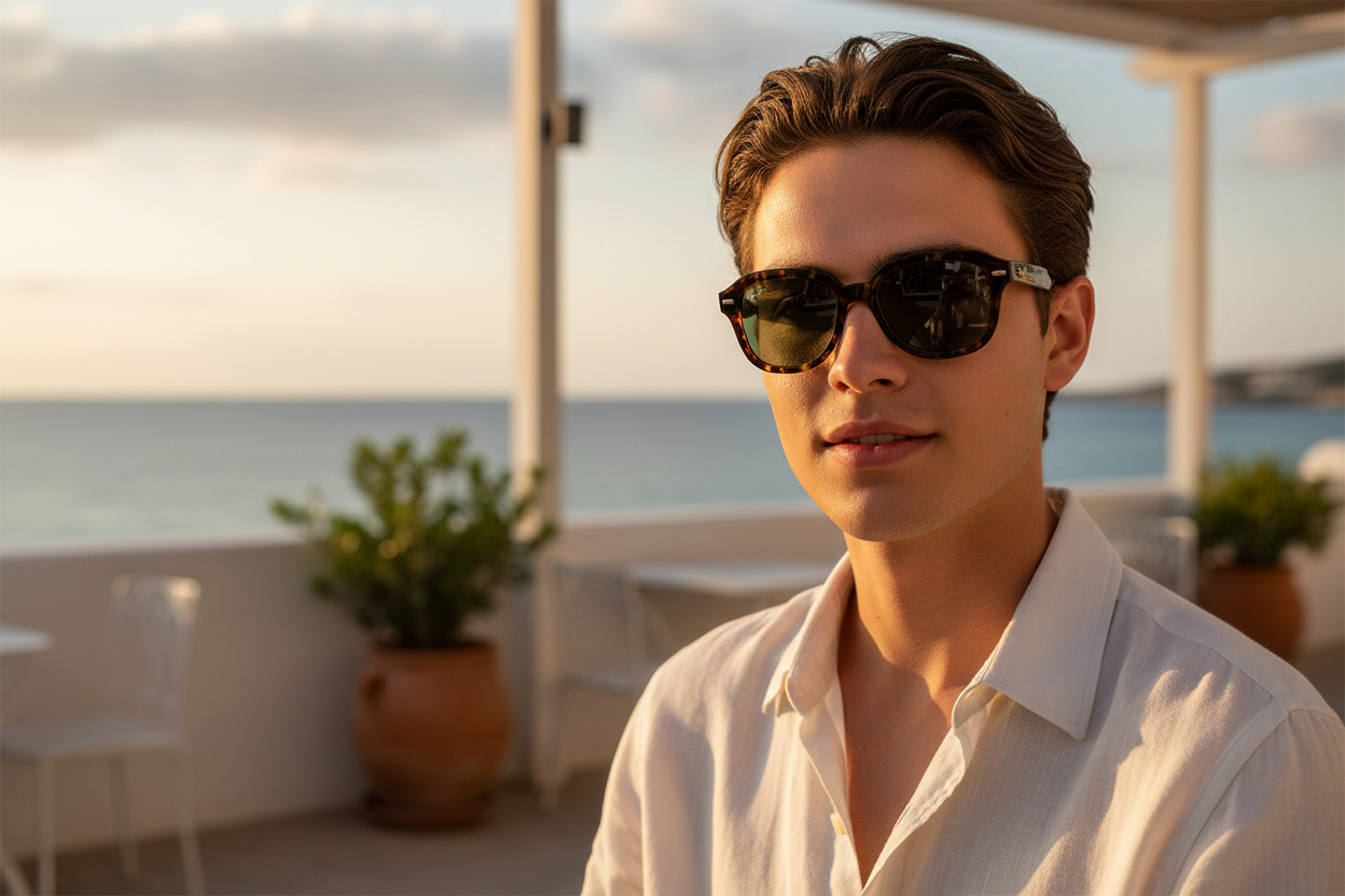 Front view Ray-Ban ERIK (RB4398 - 902/31)