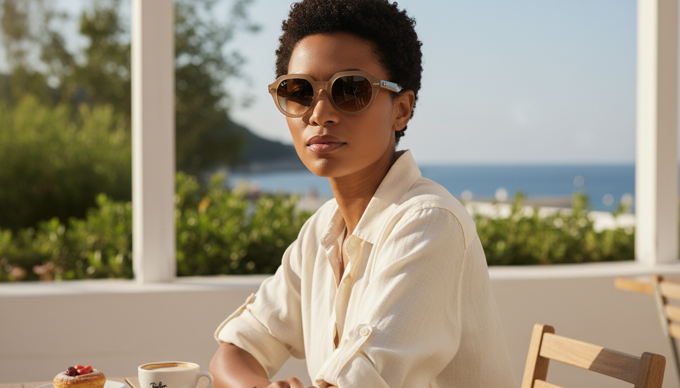 Front view Ray-Ban GINA (RB4399 - 616651)