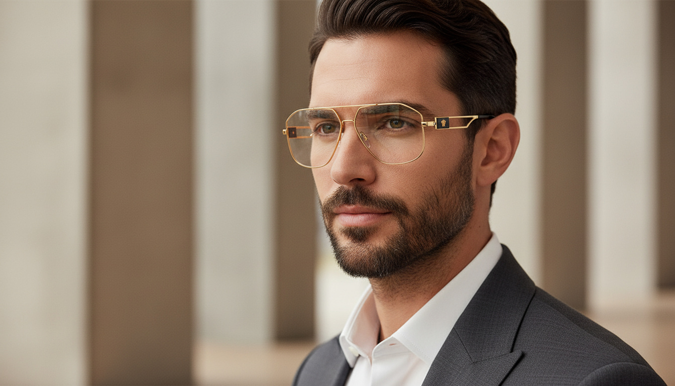 Front view Versace VE1287 (1002)