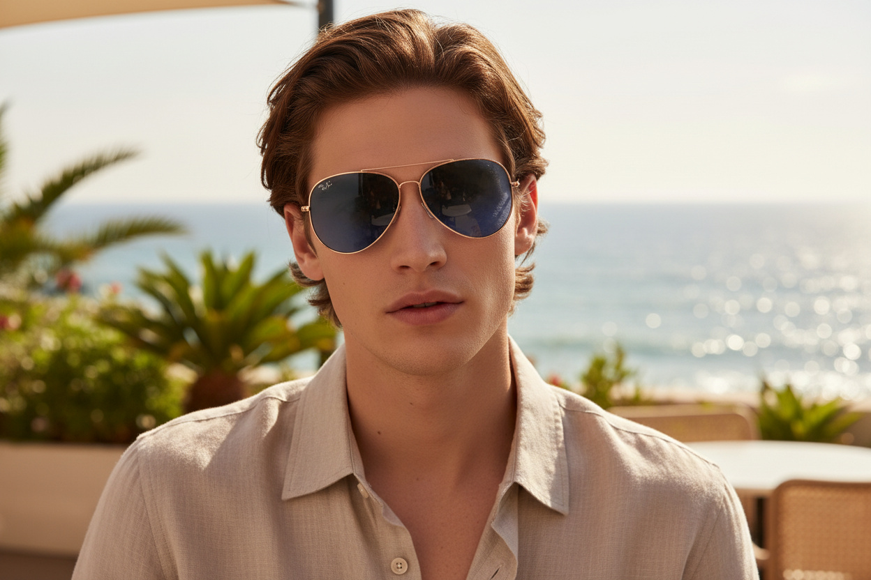Front view Ray-Ban AVIATOR REVERSE (RBR0101S - 92023A)