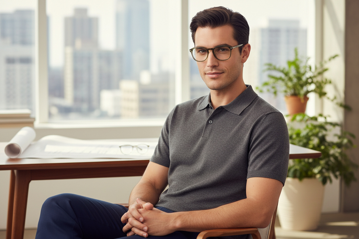 Front view Persol PO3007V (1142)