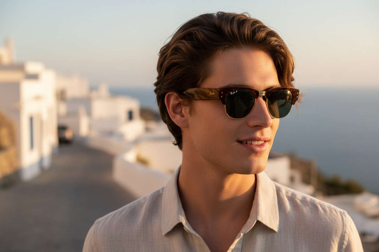 Front view Ray-Ban MEGA CLUBMASTER (RB0316S - 954/3R)