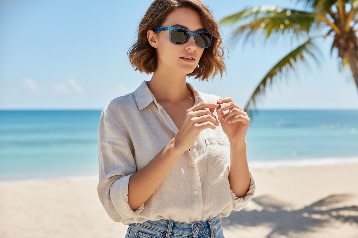 Front view Ray-Ban WAYFARER (RB2140 - 1409B1)