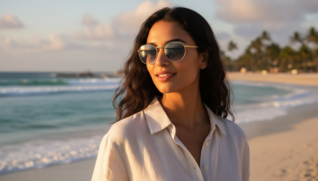 Front view Ray-Ban NEW ROUND (RB3637 - 001/3F)