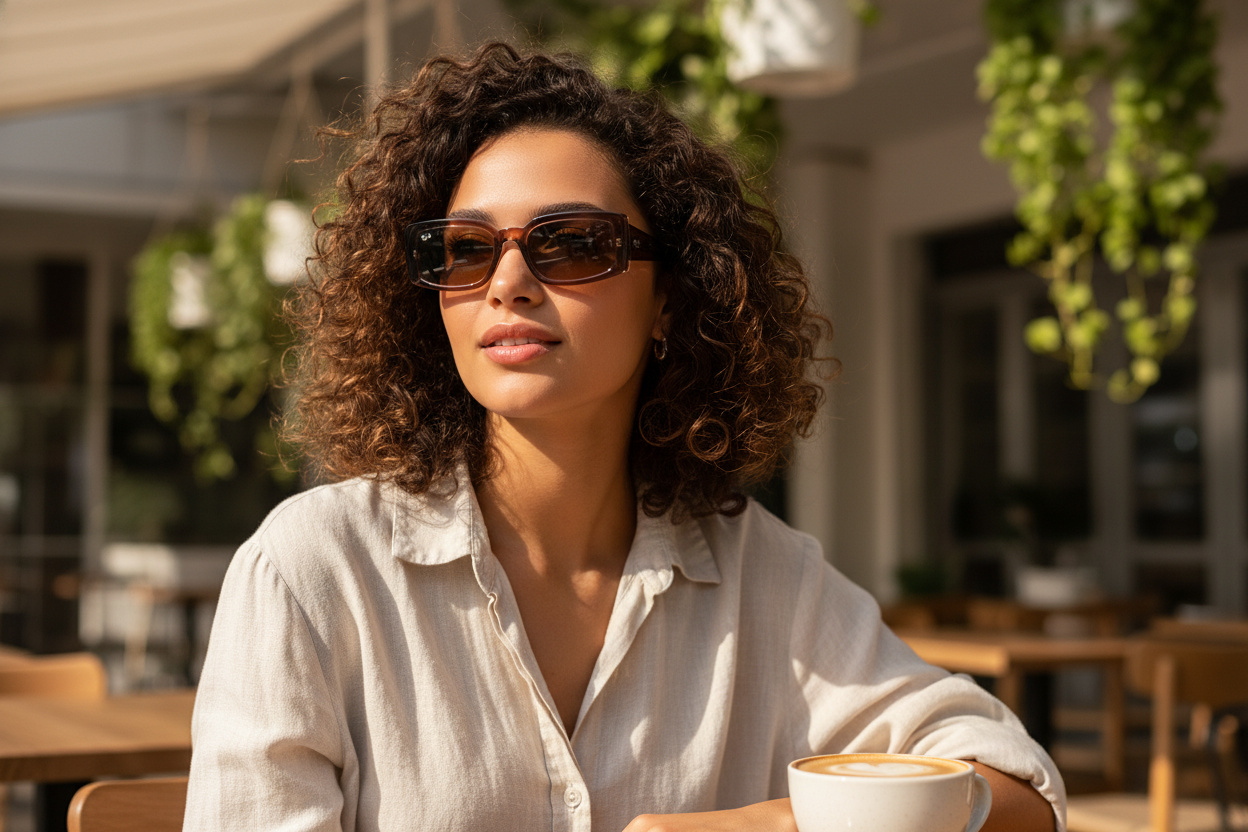 Front view Ray-Ban KILIANE (RB4395 - 667873)