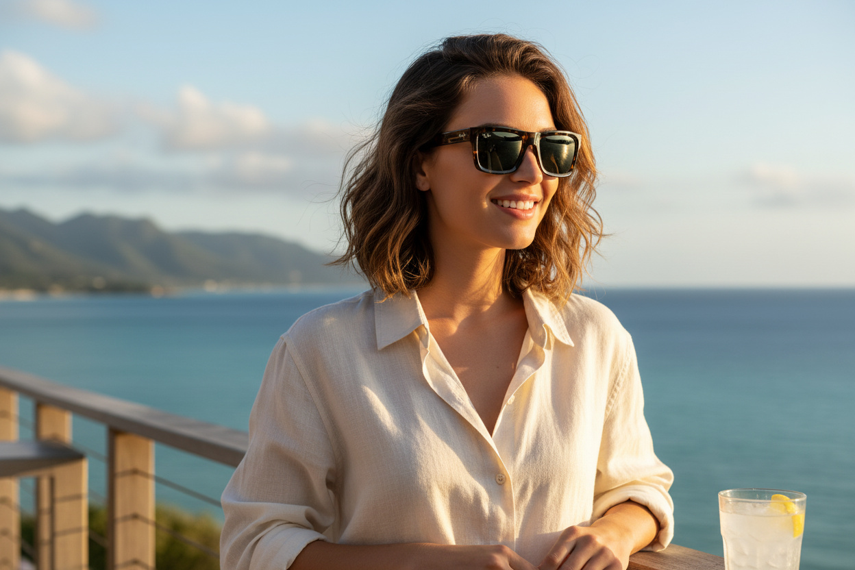 Front view Ray-Ban WARREN (RB4396 - 135971)