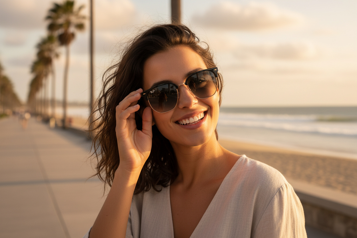 Front view Ray-Ban NEW CLUBMASTER (RB4416 - 672071)