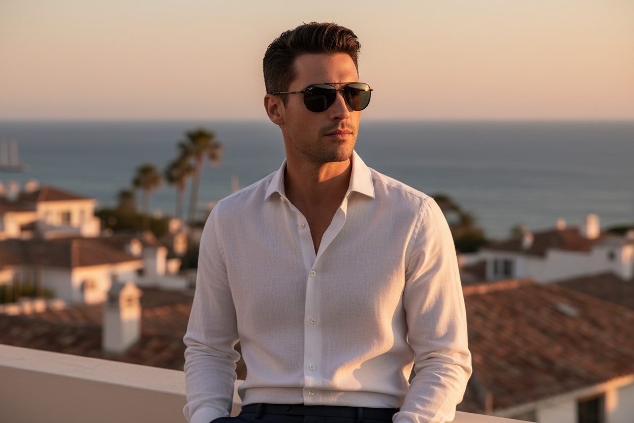 Front view Ray-Ban AVIATOR REVERSE (RBR0101S - 002/GR)
