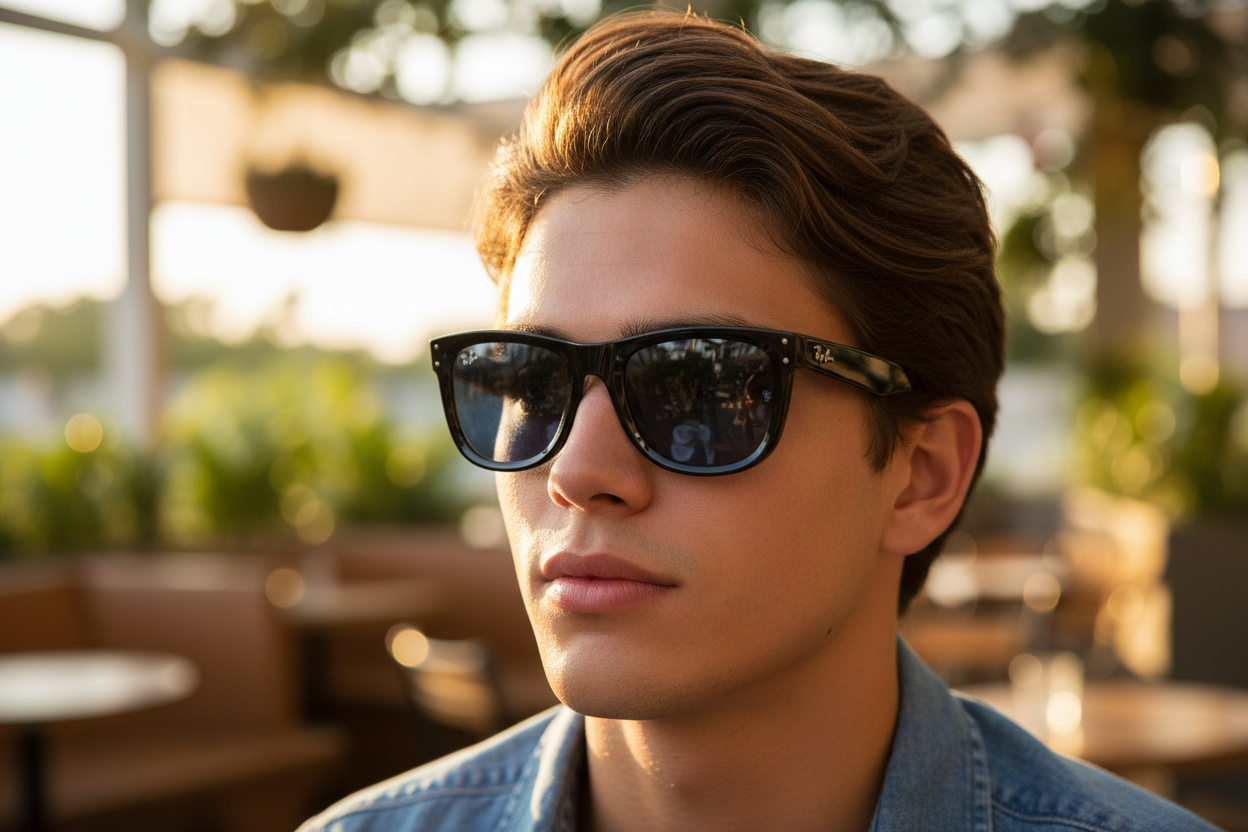 Front view Ray-Ban WAYFARER REVERSE (RBR0502S - 667772)