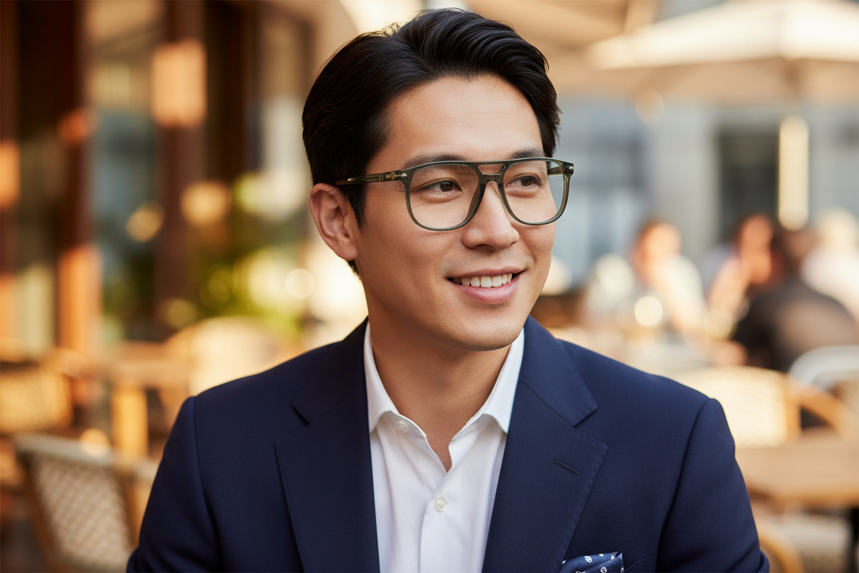 Front view Persol GRETA (PO3329V - 1103)