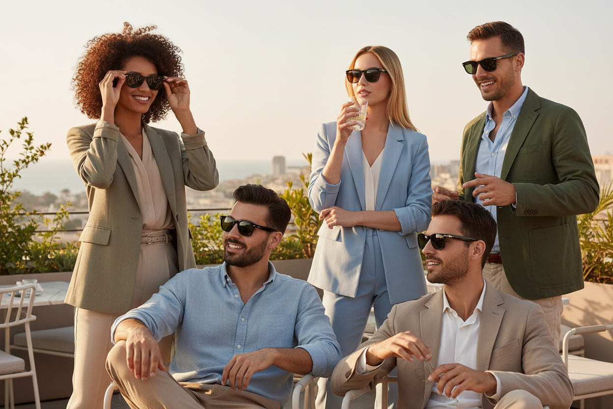 Front view Persol ELIO (PO3333S - 95/31)