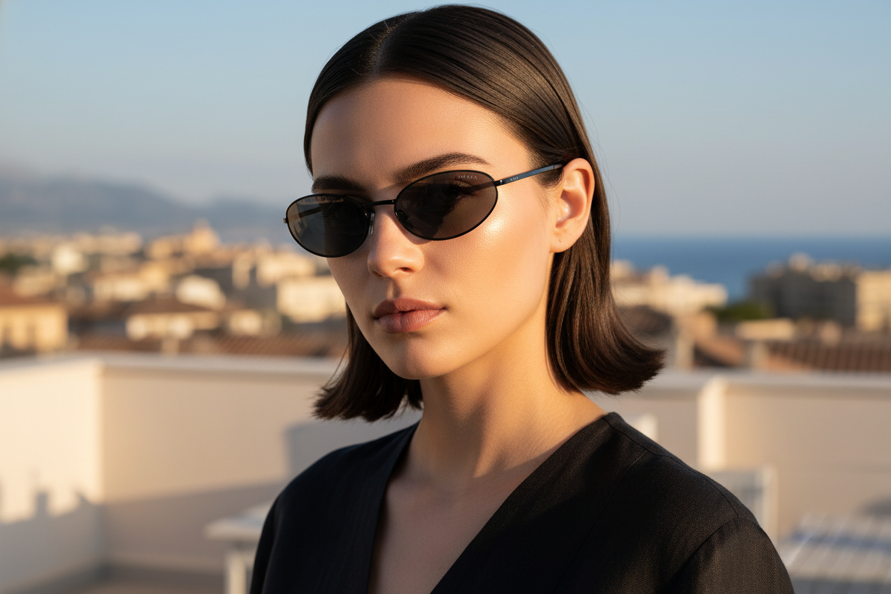 Front view Prada PR A59S (1AB60G)