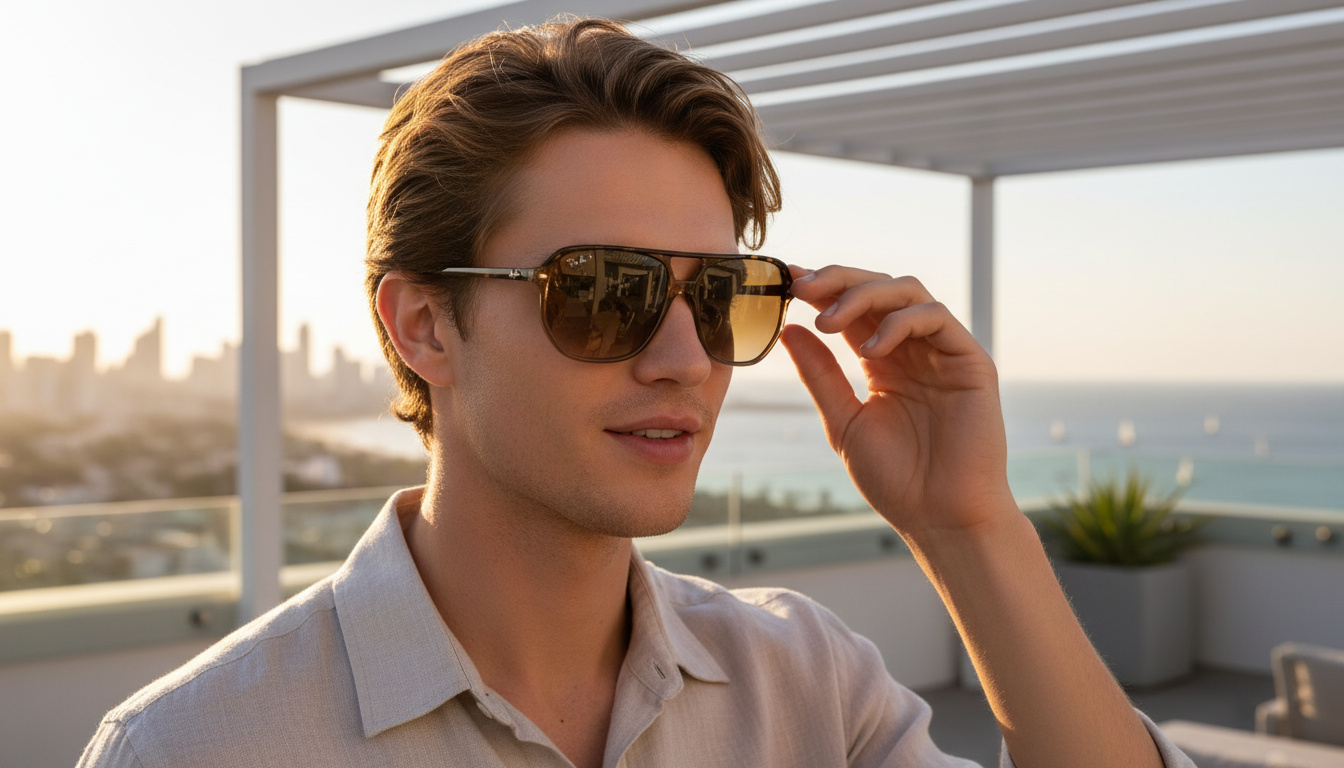 Front view Ray-Ban BILL ONE (RB2205 - 1292M2)