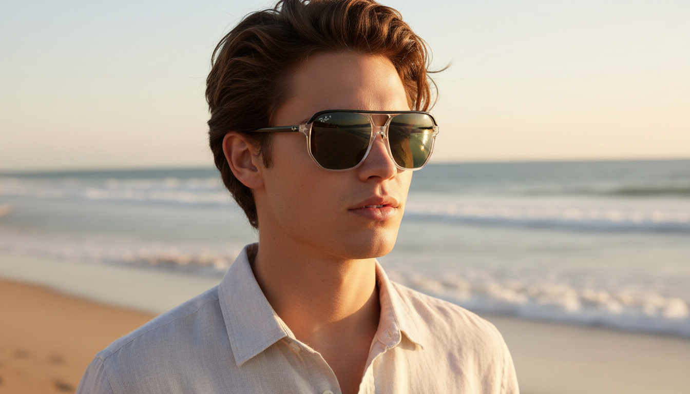 Front view Ray-Ban BILL ONE (RB2205 - 1294G6)