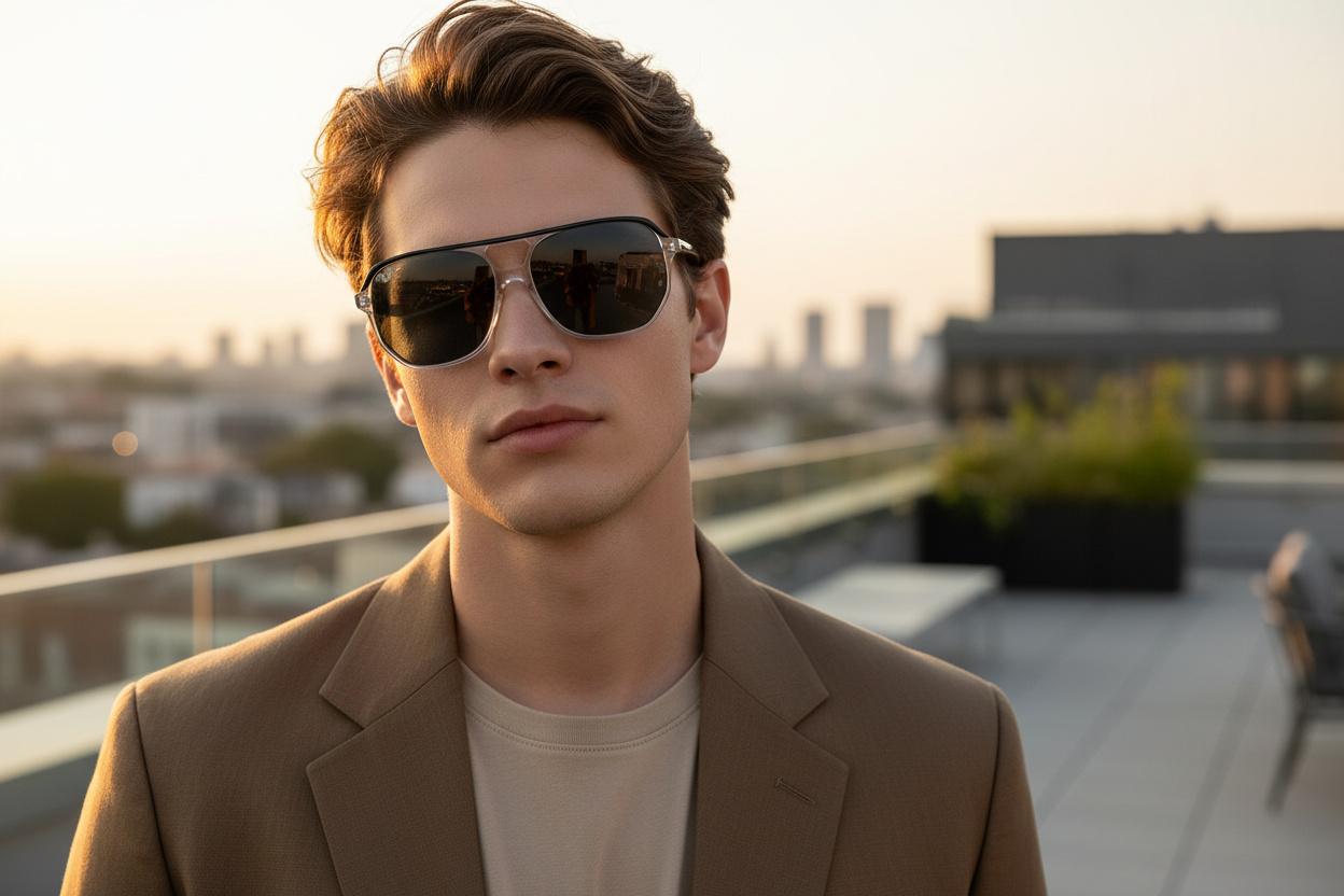 Front view Ray-Ban BILL ONE (RB2205 - 1396B1)