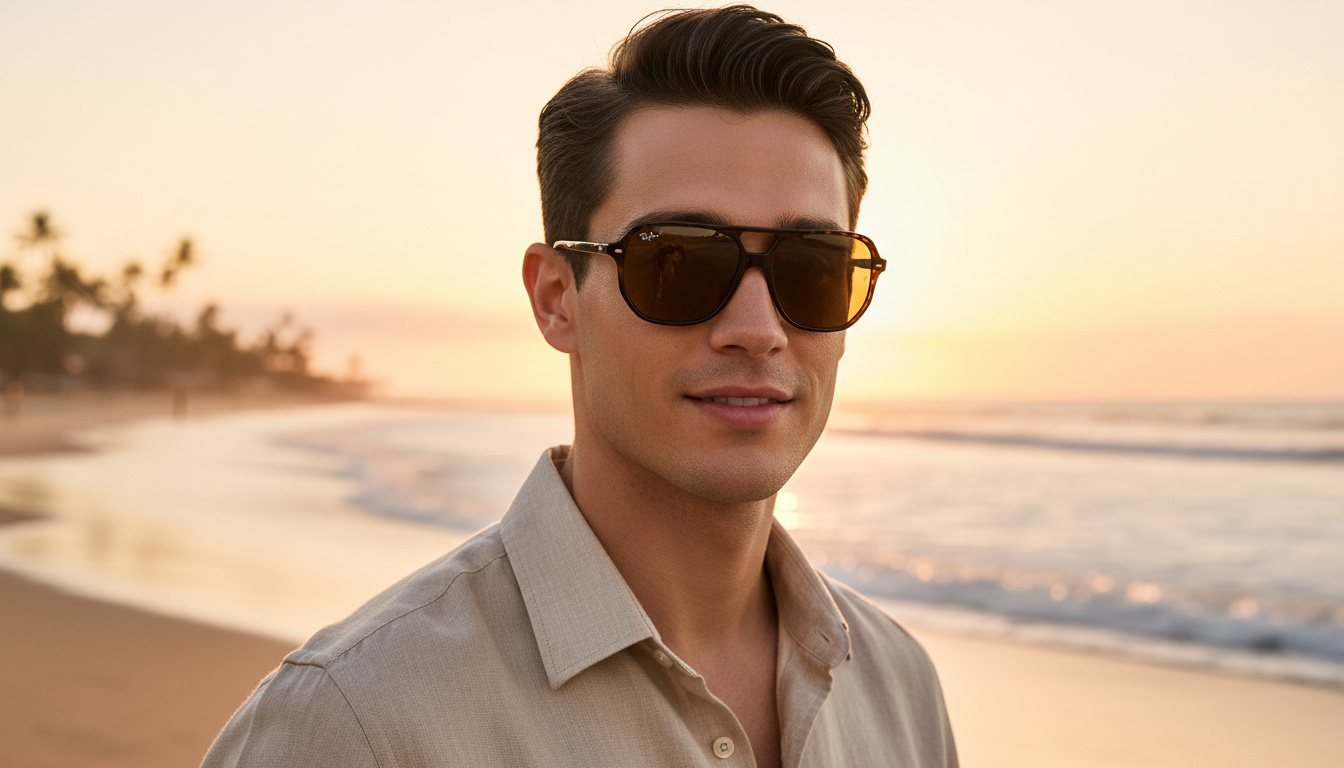 Front view Ray-Ban BILL ONE (RB2205 - 902/33)