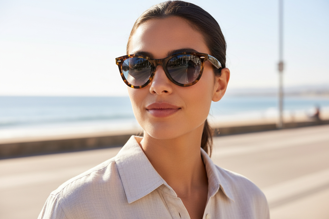 Front view Ray-Ban WAYFARER WAY (RB2241 - 13323F)