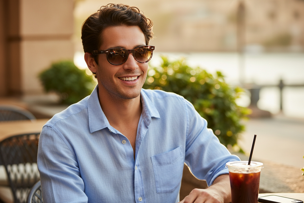 Front view Ray-Ban WAYFARER OVAL (RB2242 - 133451)