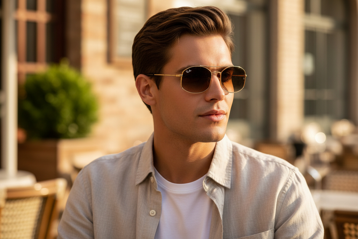 Front view Ray-Ban RB3719 (001/51)