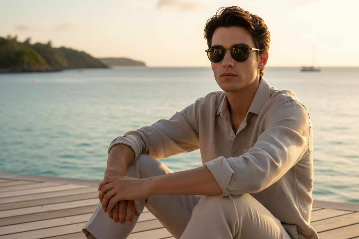 Front view Ray-Ban RB3727D (004/8G)