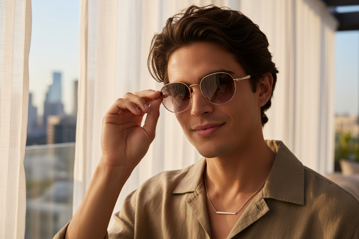 Front view Ray-Ban RB3727D (9202I8)