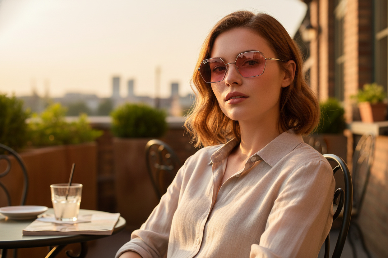 Front view Ray-Ban YEVI (RB3728 - 004/84)