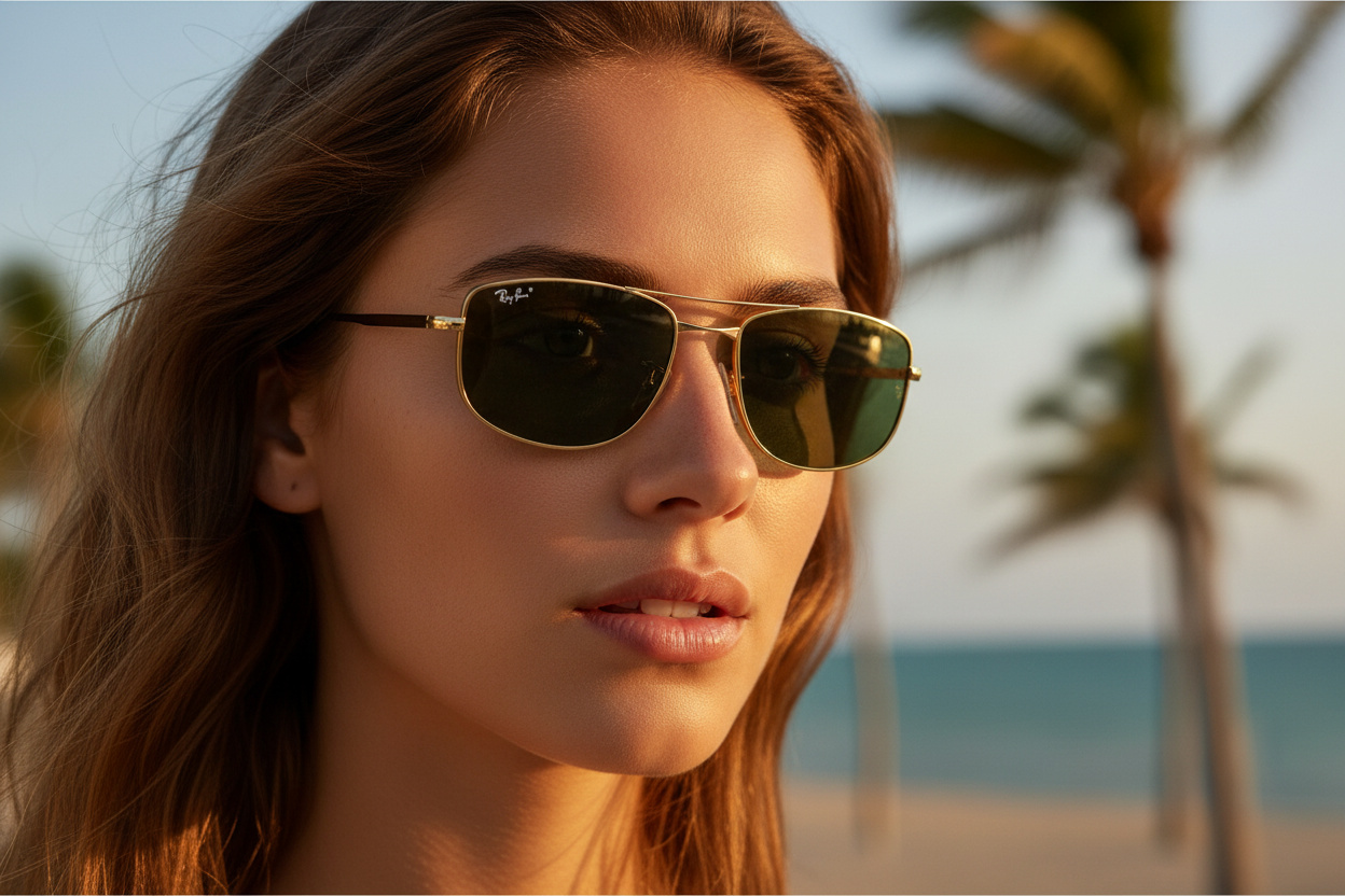 Front view Ray-Ban RB3732 (001/31)