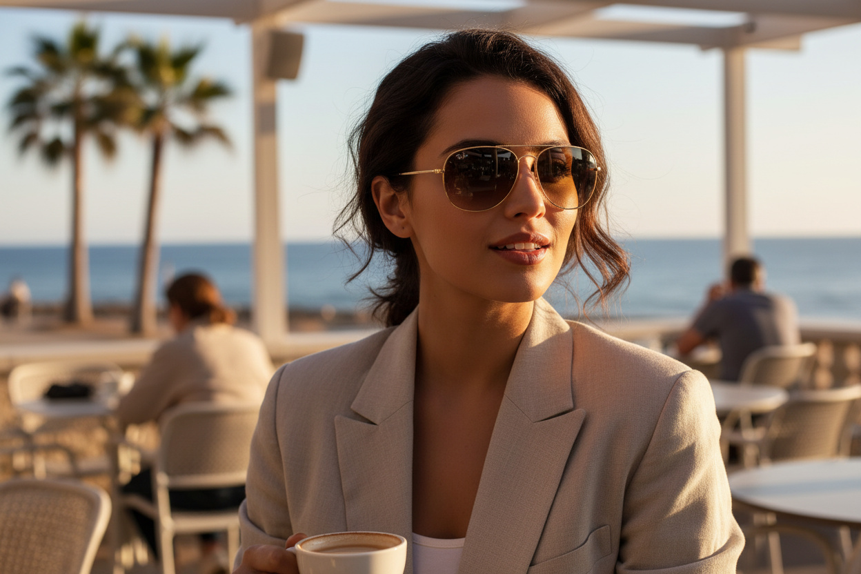 Front view Ray-Ban BAIN BRIDGE (RB3735 - 001/51)