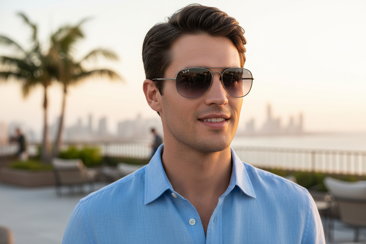 Front view Ray-Ban BAIN BRIDGE (RB3735 - 004/78)
