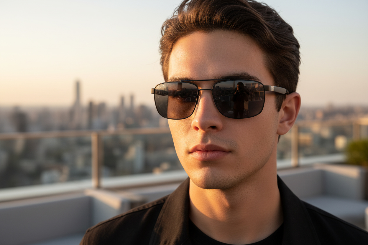 Front view Ray-Ban RB3737CH (002/5J)