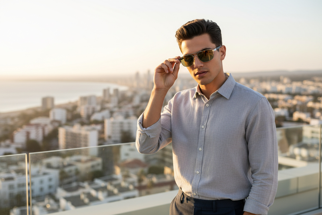 Front view Ray-Ban RB3737CH (004/6O)