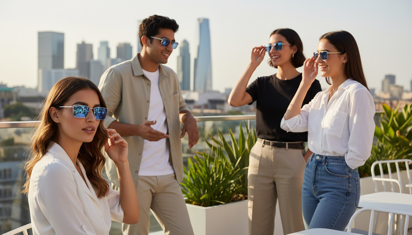 Front view Ray-Ban EMY (RB3741 - 003/80)