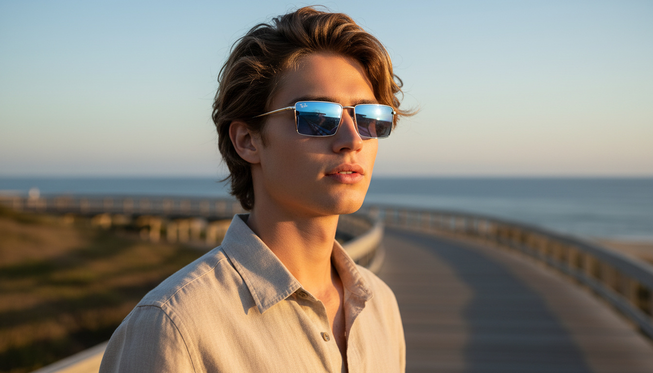 Front view Ray-Ban EMY (RB3741 - 003/80)