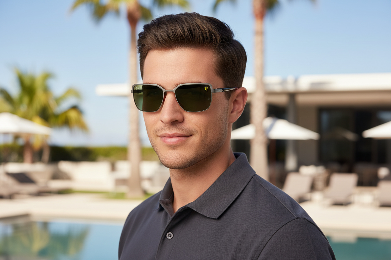 Front view Ray-Ban RB3743M (F09971)
