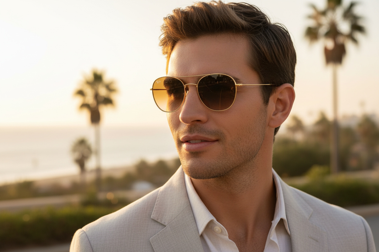 Front view Ray-Ban RB3809 (001/51)